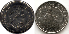 25 cents (L'anno del veterano in Canada)