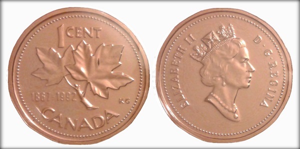 1 cent (125° anniversario della Confederazione canadese)