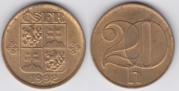 20 haléřů