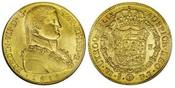 8 escudos (Ferdinando VII)