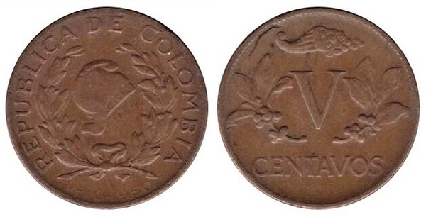 5 centavos (150° Anniversario dell'Indipendenza)