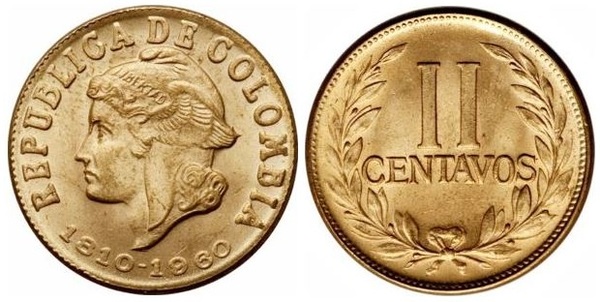 2 centavos (150° anniversario dell'Indipendenza)