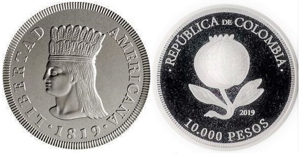 10.000 pesos (Bicentenario dell'indipendenza della Colombia)