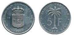 5 francs (Ruanda-Urundi-Congo Belga)
