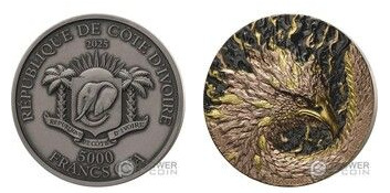 5000 franchi CFP (testa di fenice)