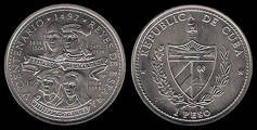 1 Peso (5° Centenario della scoperta dell'America)