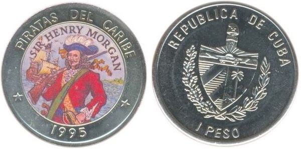 1 peso (Pirati dei Caraibi-Sir Henry Morgan)