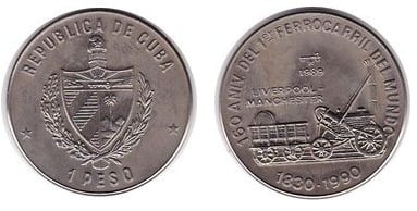 1 peso (La prima ferrovia d'Inghilterra)