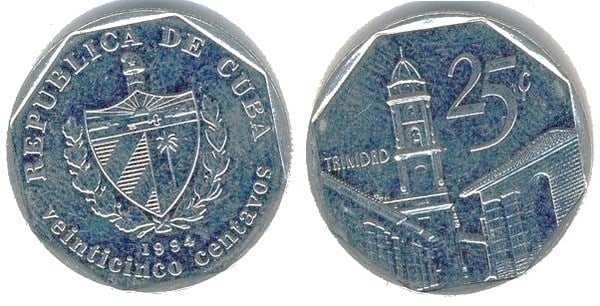 25 centavos (Peso convertibile)