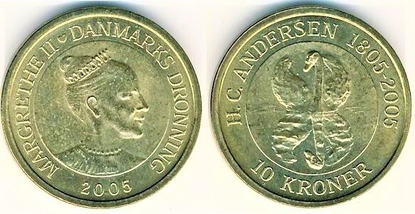 10 kroner (Storia del brutto anatroccolo)