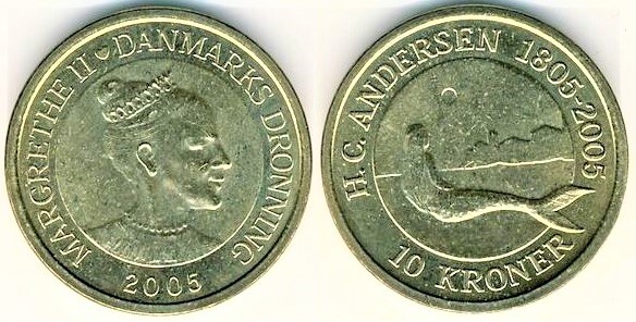 10 kroner (Storia della Sirenetta)