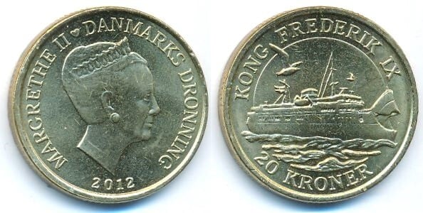 20 corone (Nave Kong Frederik IX)