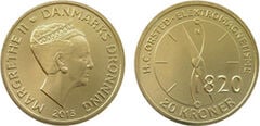 20 corone (Scienziati danesi: H. C. Ørsted e l'elettromagnetismo)