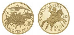 100 euro (1400° anniversario della fondazione dell'Impero samoano)