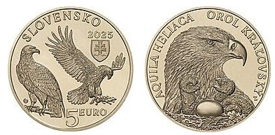 5 euro (Aquila imperiale orientale)