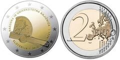 2 euro (250° anniversario della Biblioteca nazionale e universitaria slovena)