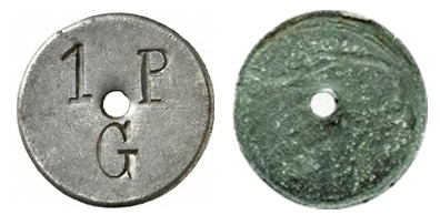 1 peseta (Grattachecca)