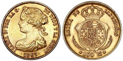 100 reales (Elisabetta II)