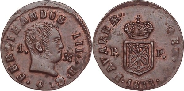 1 maravedi - Navarra (Ferdinando III)