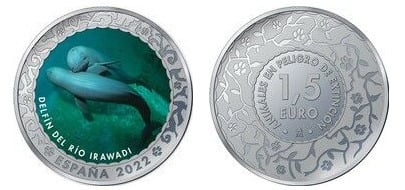 1,5 euro (Delfín de Irrawaddy)