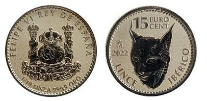 15 euro cents (Lince iberica)