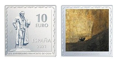 10 euros (275 aniversario del nacimiento de Francisco de Goya)