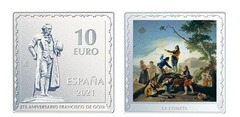 10 euros (275 aniversario del nacimiento de Francisco de Goya)