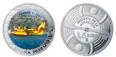 1,5 euro (Canadair CL-215)