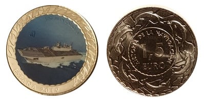 1,5 euro (Portaaviones anfibio Juan Carlos I)