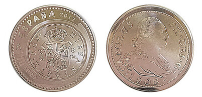 10 euro (8 Reales de Carlos IV)