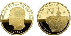 200 euro (10° anniversario della proclamazione di Felipe VI)