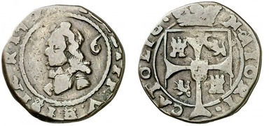 1 treseta / 6 dineros (Regno di Maiorca)