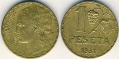 1 peseta (II República)