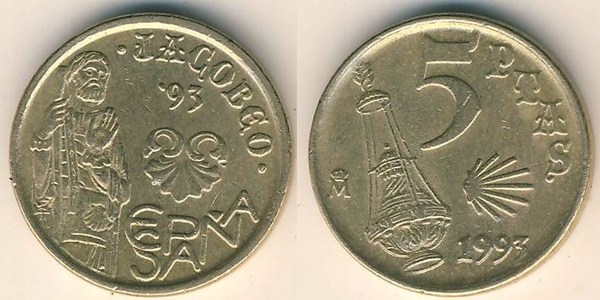 5 pesetas (Giacobino)