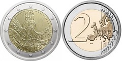 2 euro (150 Aniversario del Festival de la Canción de Estonia)