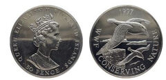50 pence (albatros dal collare nero)