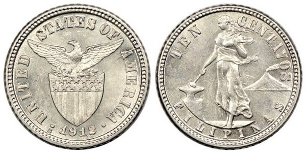 10 centavos (Amministrazione USA)