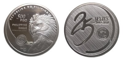 500 piso (25° anniversario della Bangko Sentral ng Pilipinas)