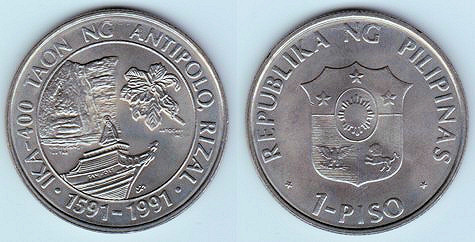 1 piso (400° anniversario di Antipolo)