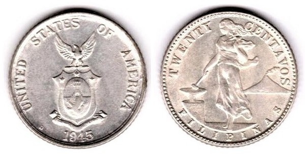 20 centavos (Amministrazione USA)