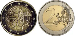 2 euro (150° anniversario della moneta finlandese)