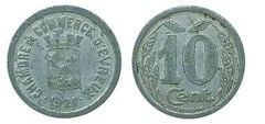 10 centesimi (Dipartimento dell'Eure-Comune di Évreux)