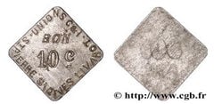 10 centesimi (Dipartimento del Calvados-Comuni di Livarot e Saint-Pierre-sur-Dives)