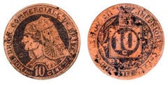 10 centesimi (Dipartimento di Corréze-Comune di Brive-la-Gaillarde)