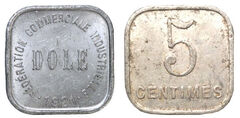 5 centesimi (Dipartimento del Giura - Comune di Dole)