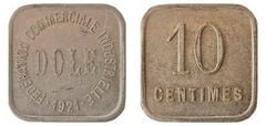 10 centesimi (Dipartimento del Giura - Comune di Dole)