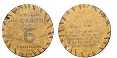 5 centesimi (Dipartimento del Lot - Comune di Cahors)