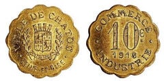 10 centesimi (Dipartimento di Yvelines-Comune di Chatou)