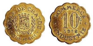 10 centesimi (Dipartimento di Yvelines-Comune di Chatou)