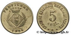 5 centesimi (Dipartimento dei Pirenei Orientali - Comune di Perpignan)